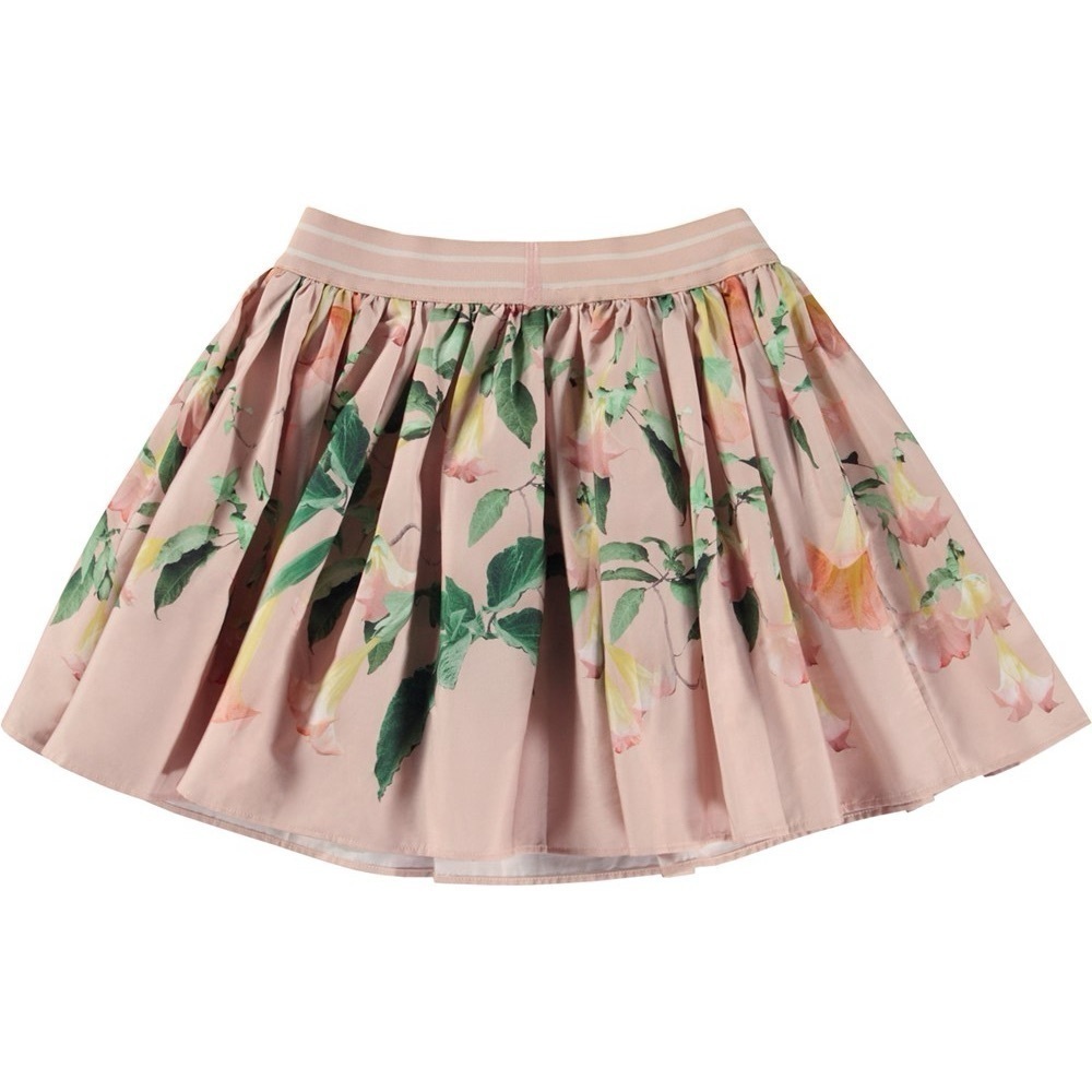 Molo Pink Floral Cotton Skirt Size 10